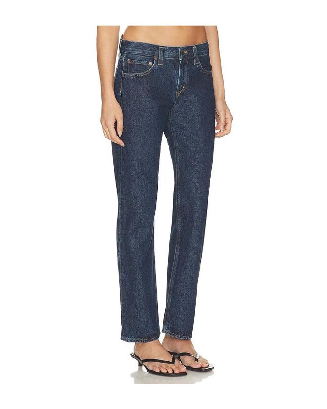 Agolde Blue Stovepipe Jean