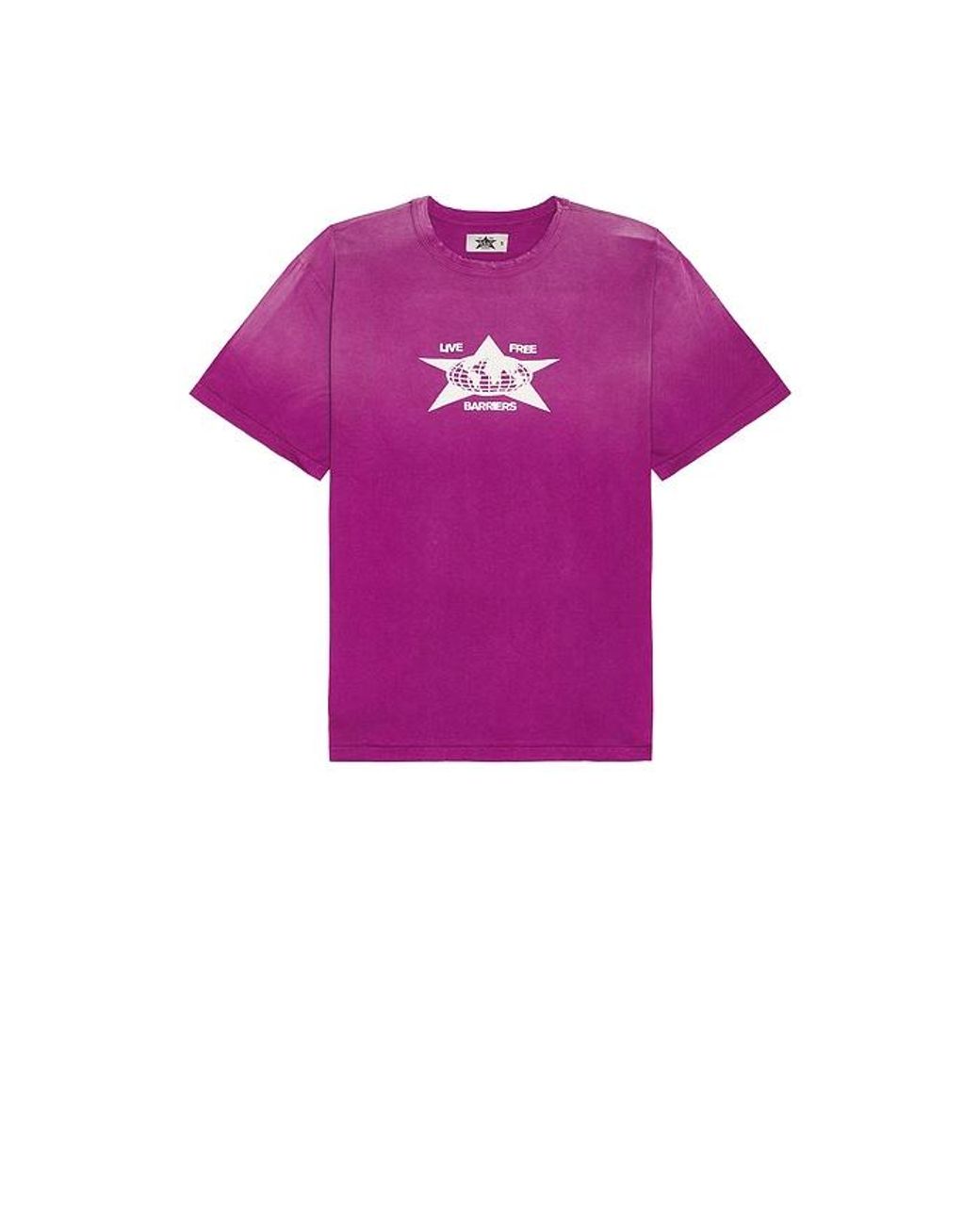Barriers Worldwide Pink 3-Pack Logo T-Shirts for men