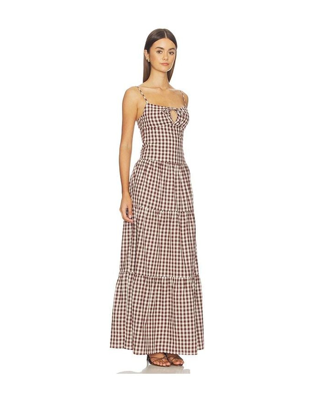 MORE TO COME White Lili Maxi Dress