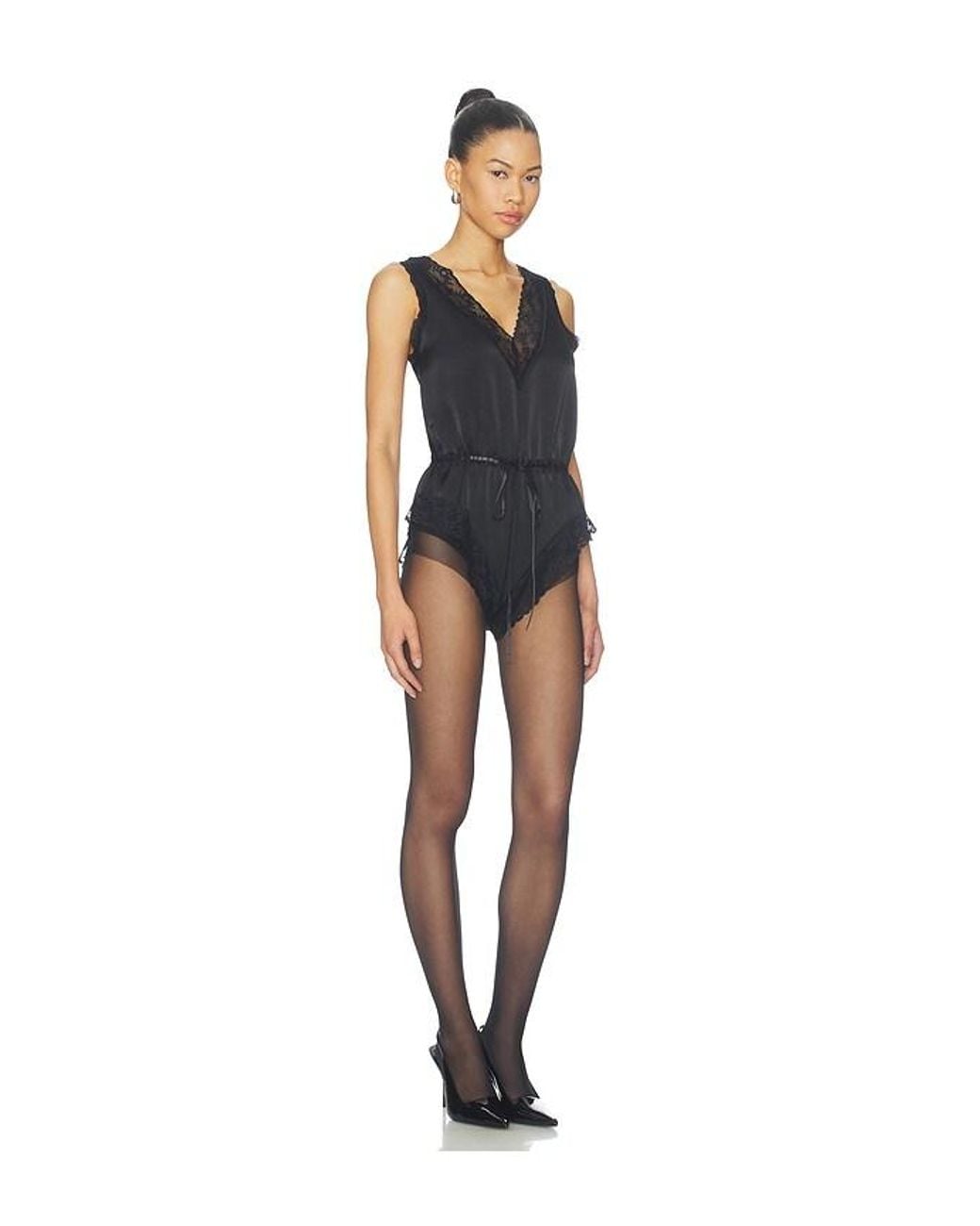 Lioness Black Heartstrings Romper