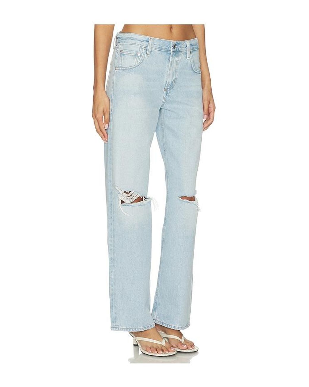 Citizens of Humanity Blue Lindz Easy Straight Jeans
