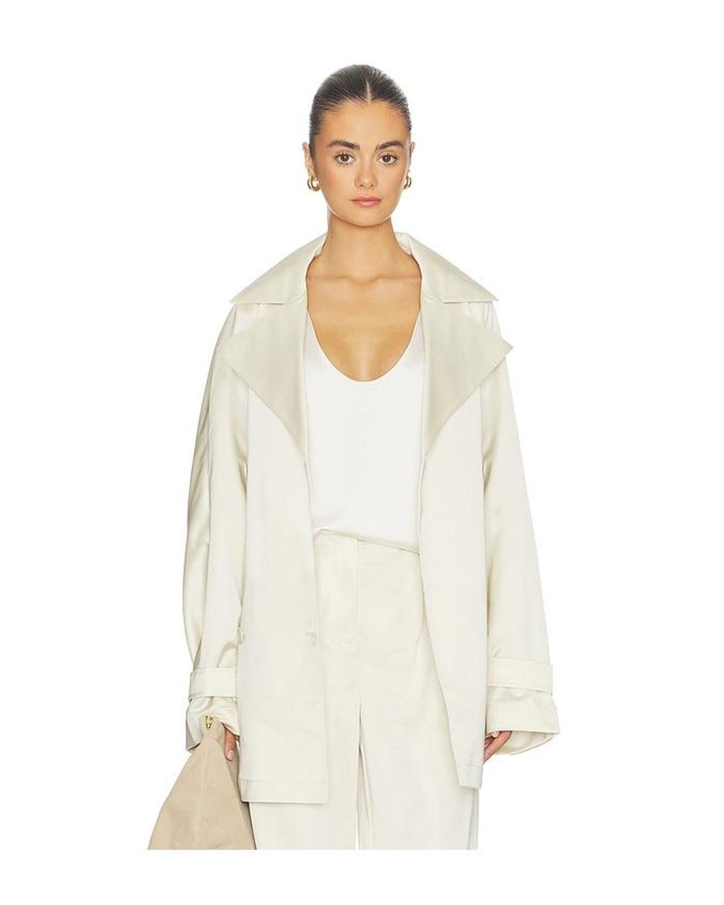 Lovers + Friends White Denver Jacket