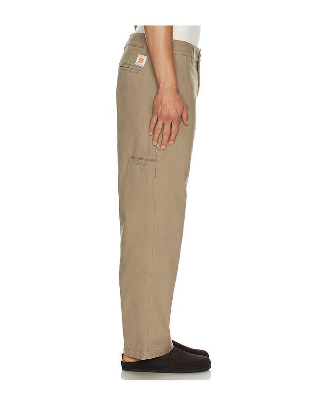 Rhythm Natural Essential Twill Trouser for men