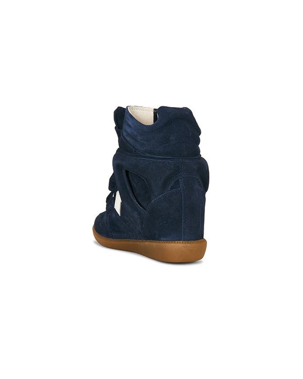 Isabel Marant Blue Bekett Ring Sneaker