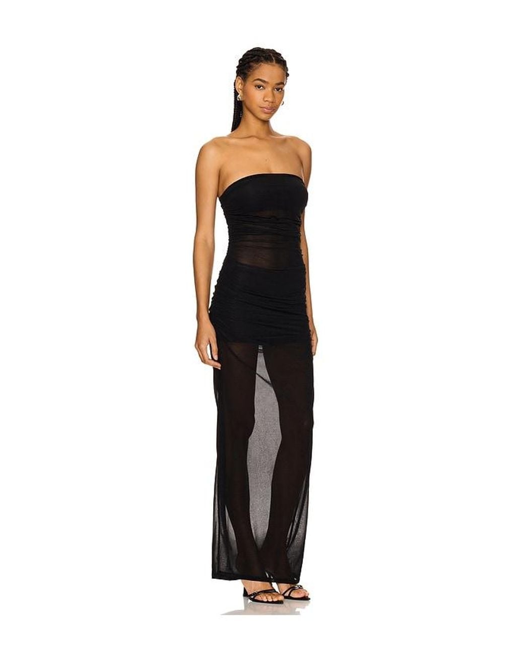 Lovers + Friends Black Lexi Maxi Dress