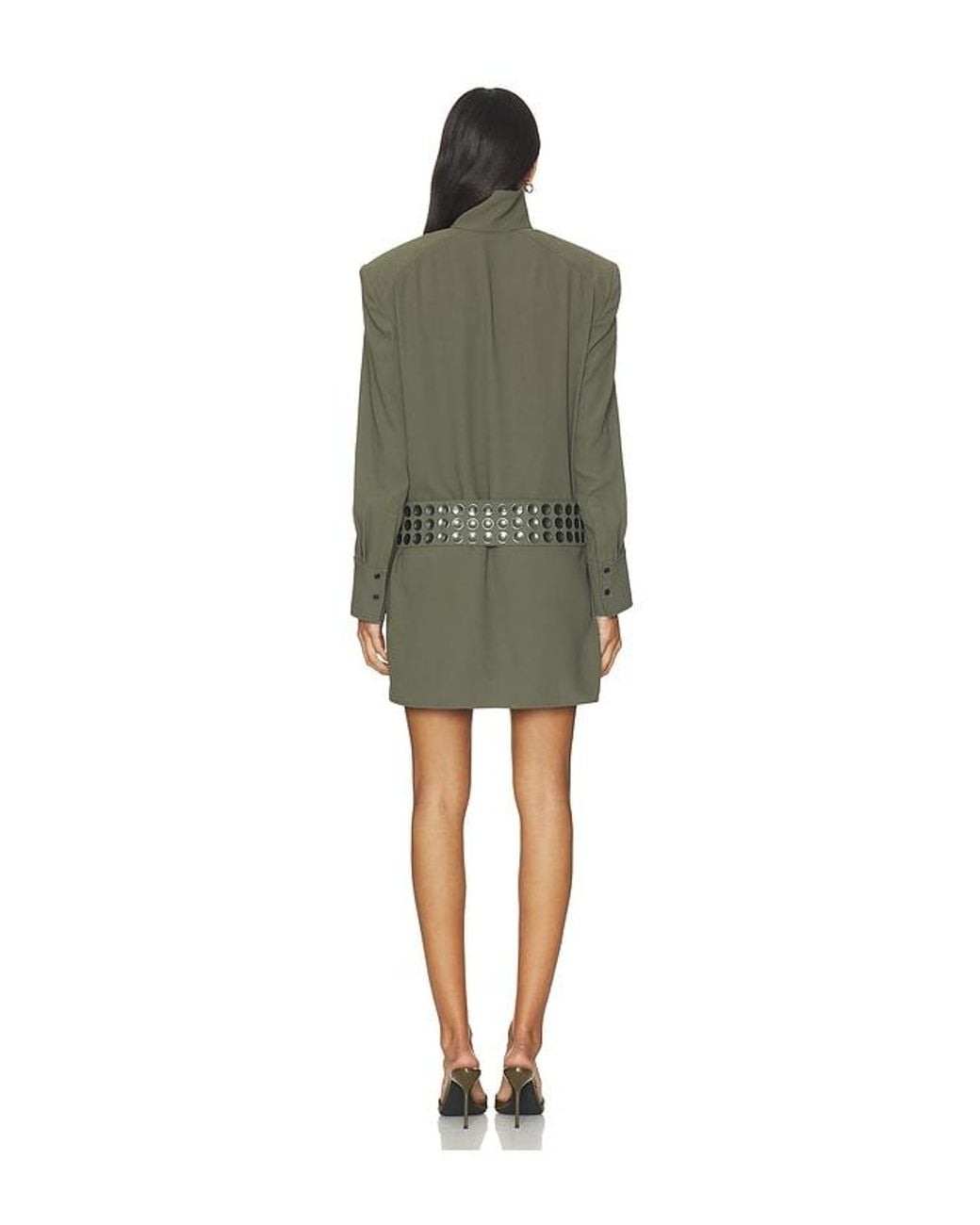 IRO Green Orbit Dress