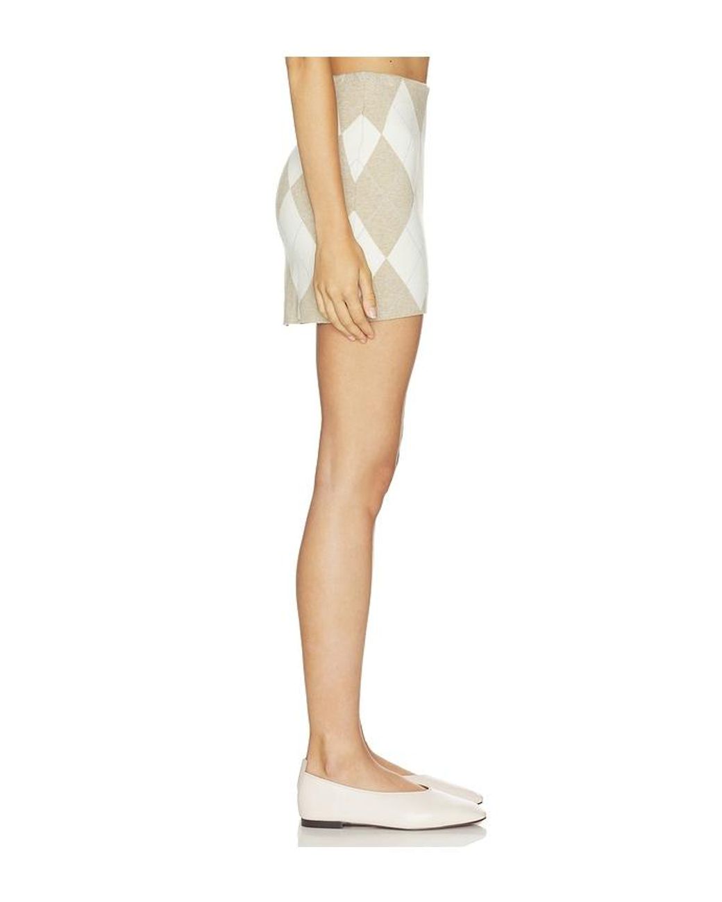 Show Me Your Mumu White Cher Mini Skort