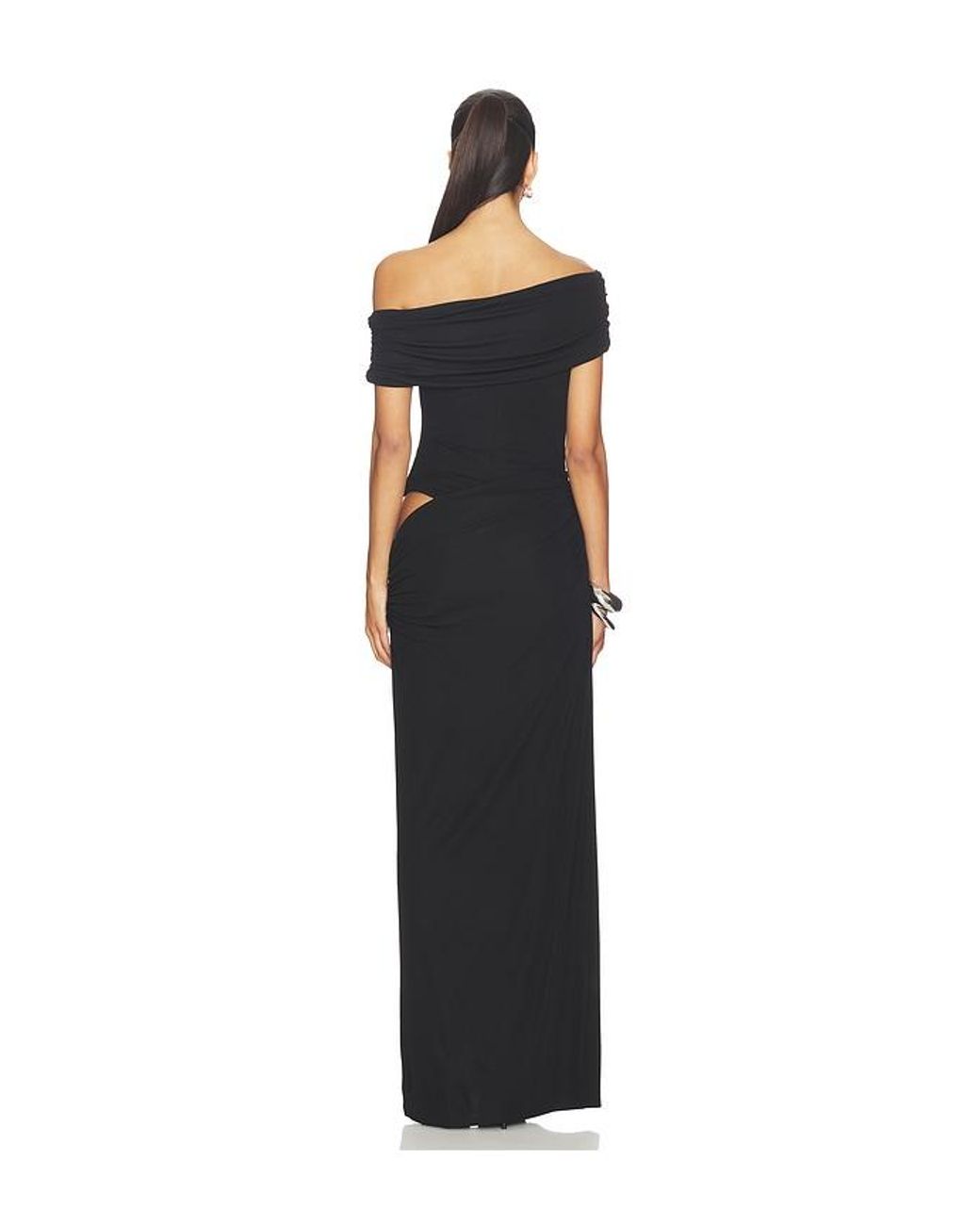 Nbd Black Hadar Maxi Dress
