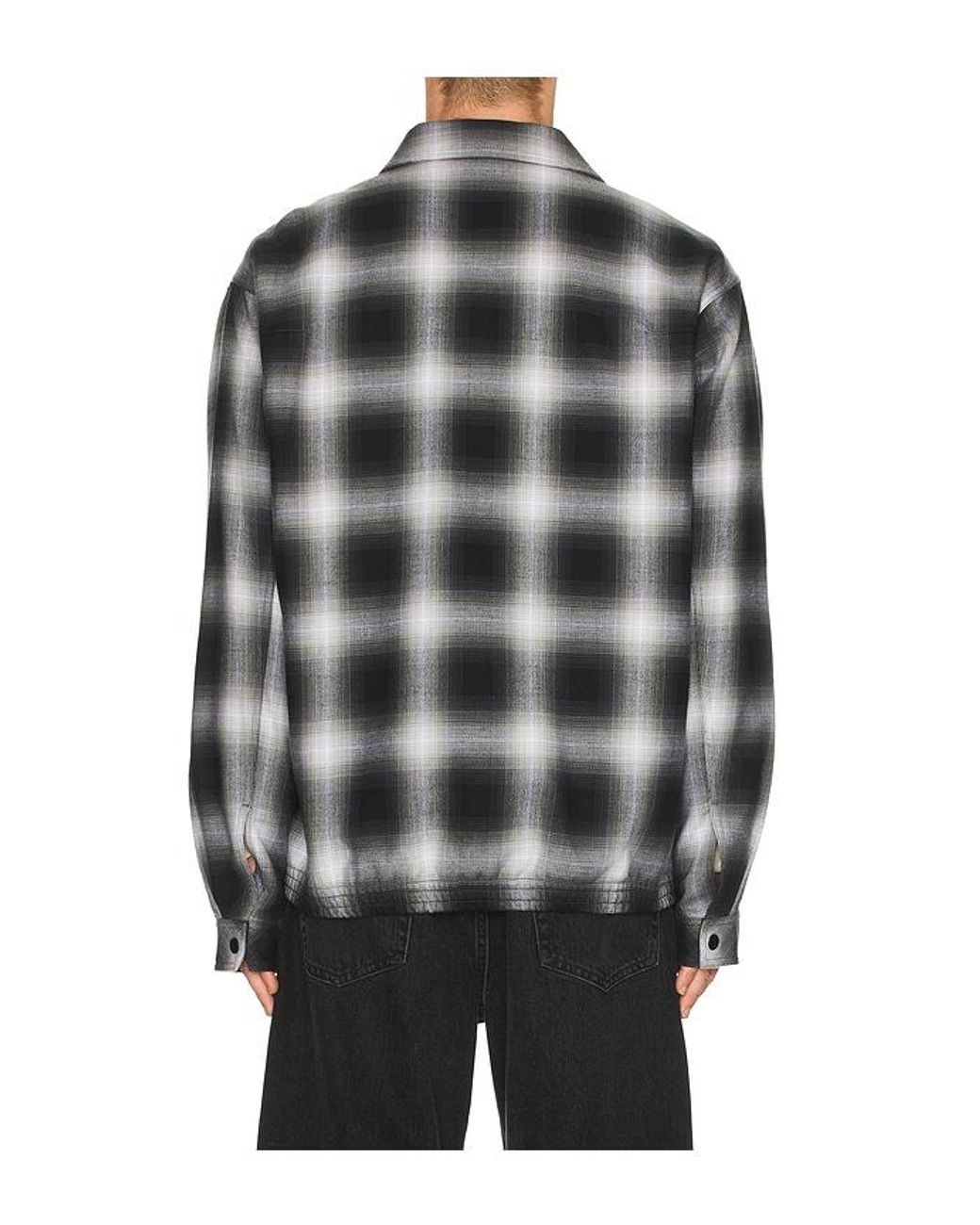 Li-ning Black Way Of Wade Plaid Shirt for men