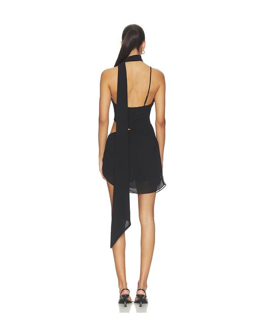 Nbd Black Azura Mini Dress