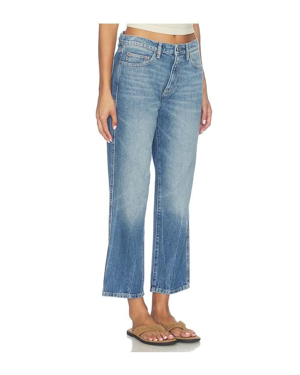 DL1961 Blue Dakota Slim Straight Low Rise Jean