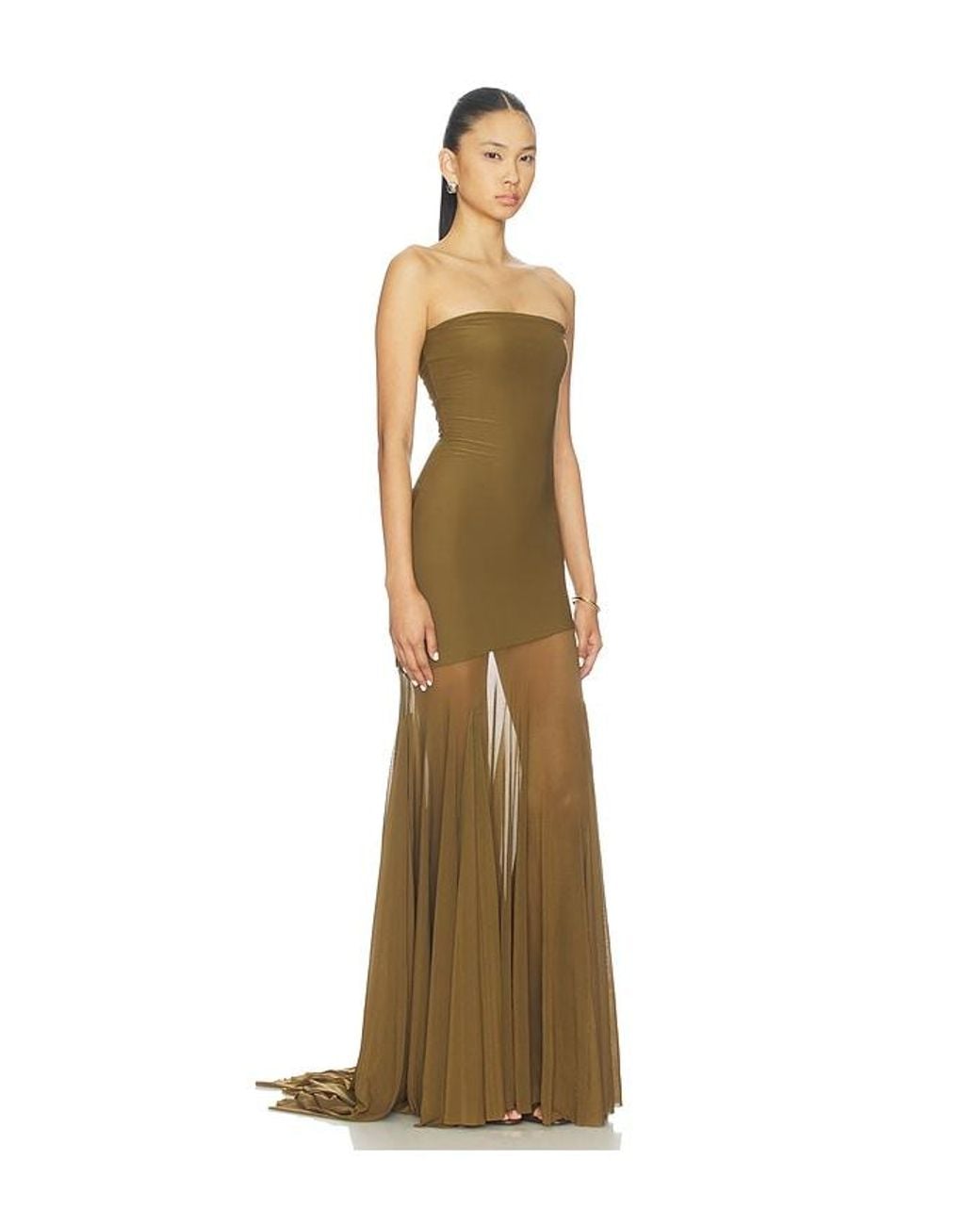 Deme by Gabriella Metallic Dahlia Dress