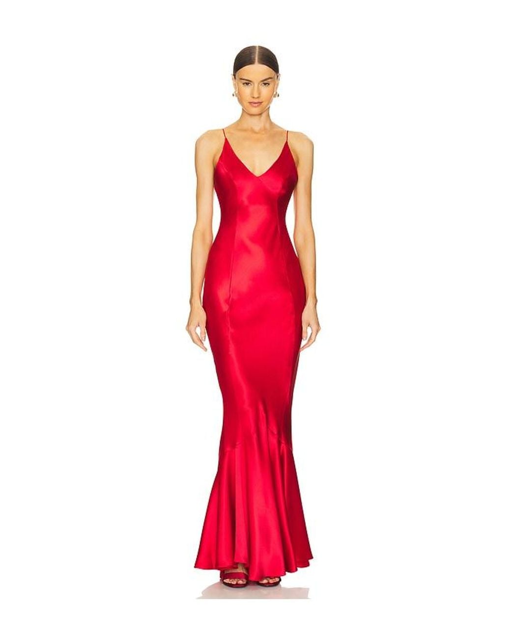 retroféte Red Rosalia Dress
