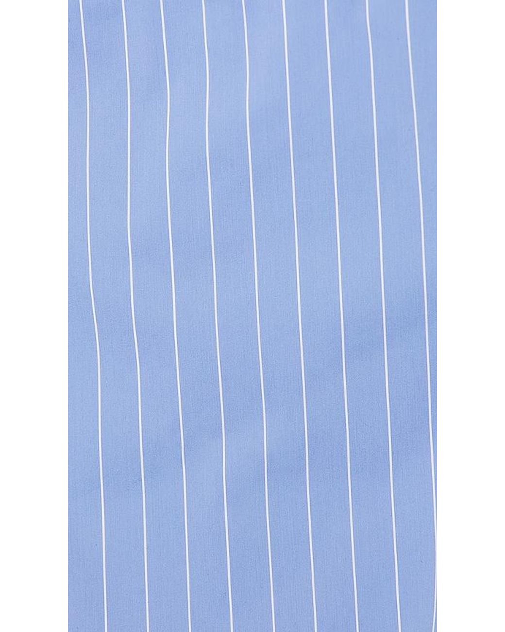 Line & Dot Blue Oxford Mini Skort