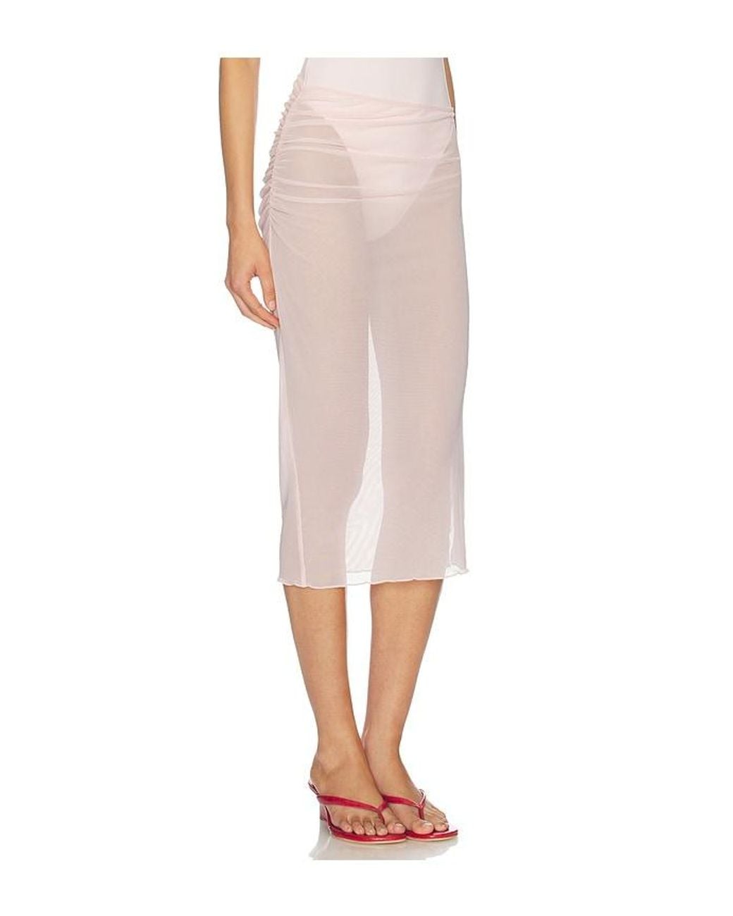 lovewave Pink The Sterling Maxi Skirt