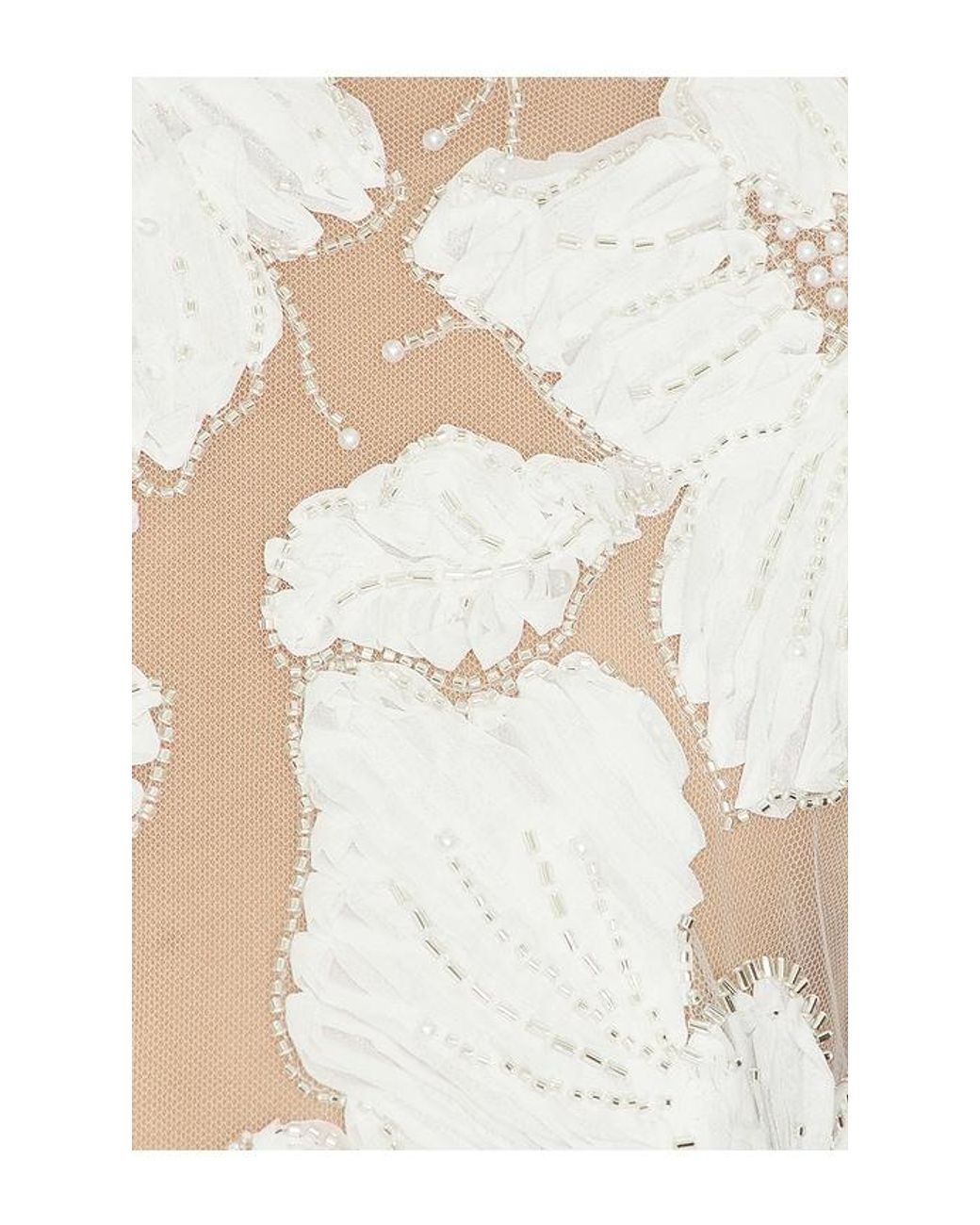 Nadine Merabi White Sloane Dress