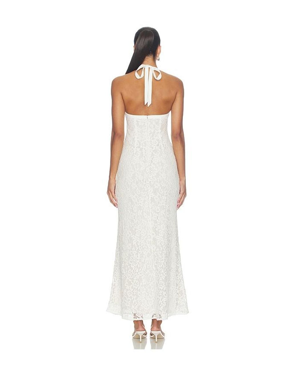 MAJORELLE White Colette Maxi Dress