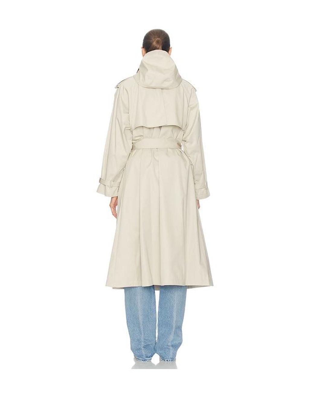Polo Ralph Lauren White Twill Trench Jacket