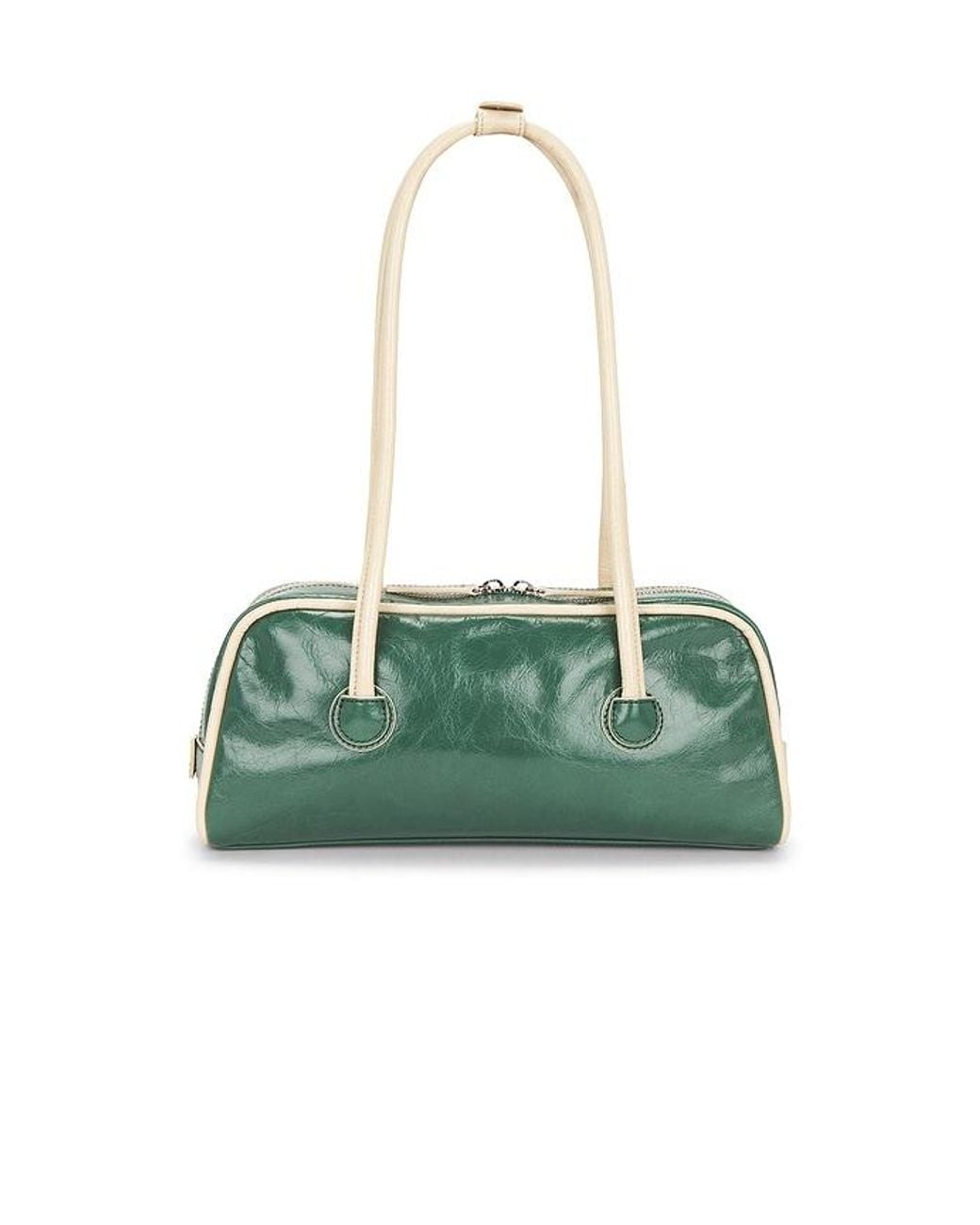 MARGE SHERWOOD Green Soft Boston Bag