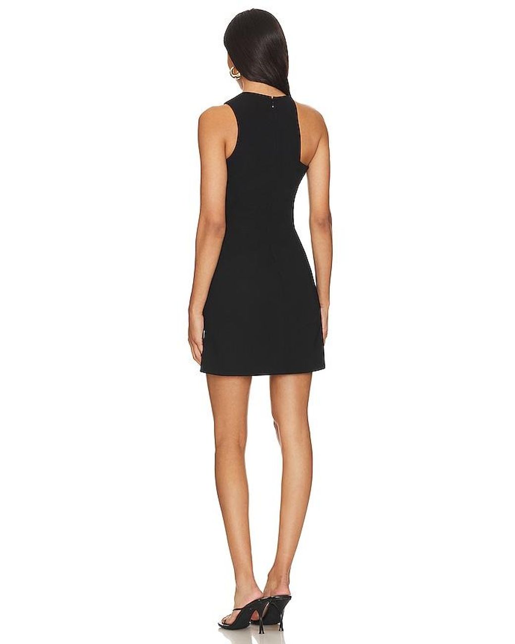 Amanda Uprichard Black Briggs Mini Dress