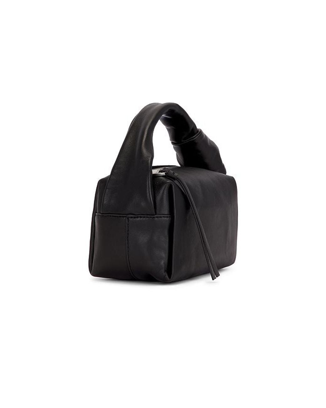 AllSaints Black Effie Knot Micro Bag