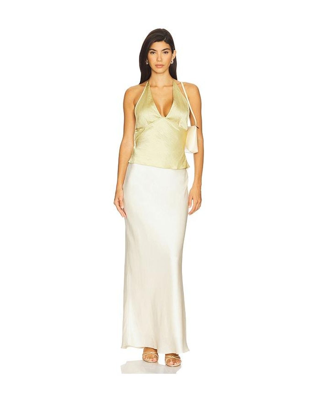 Nia White Nathalia Skirt