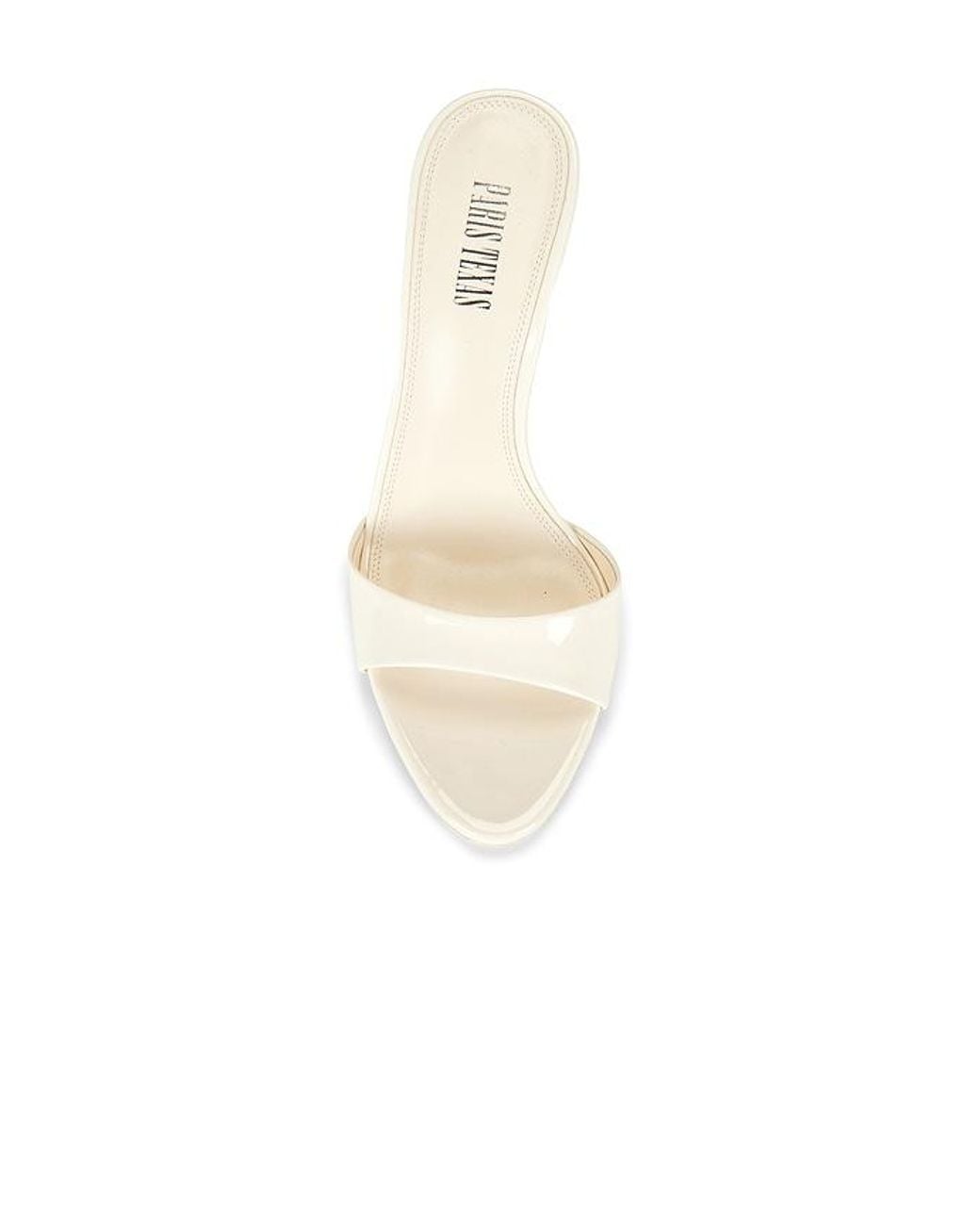Paris Texas White Lidia Mule