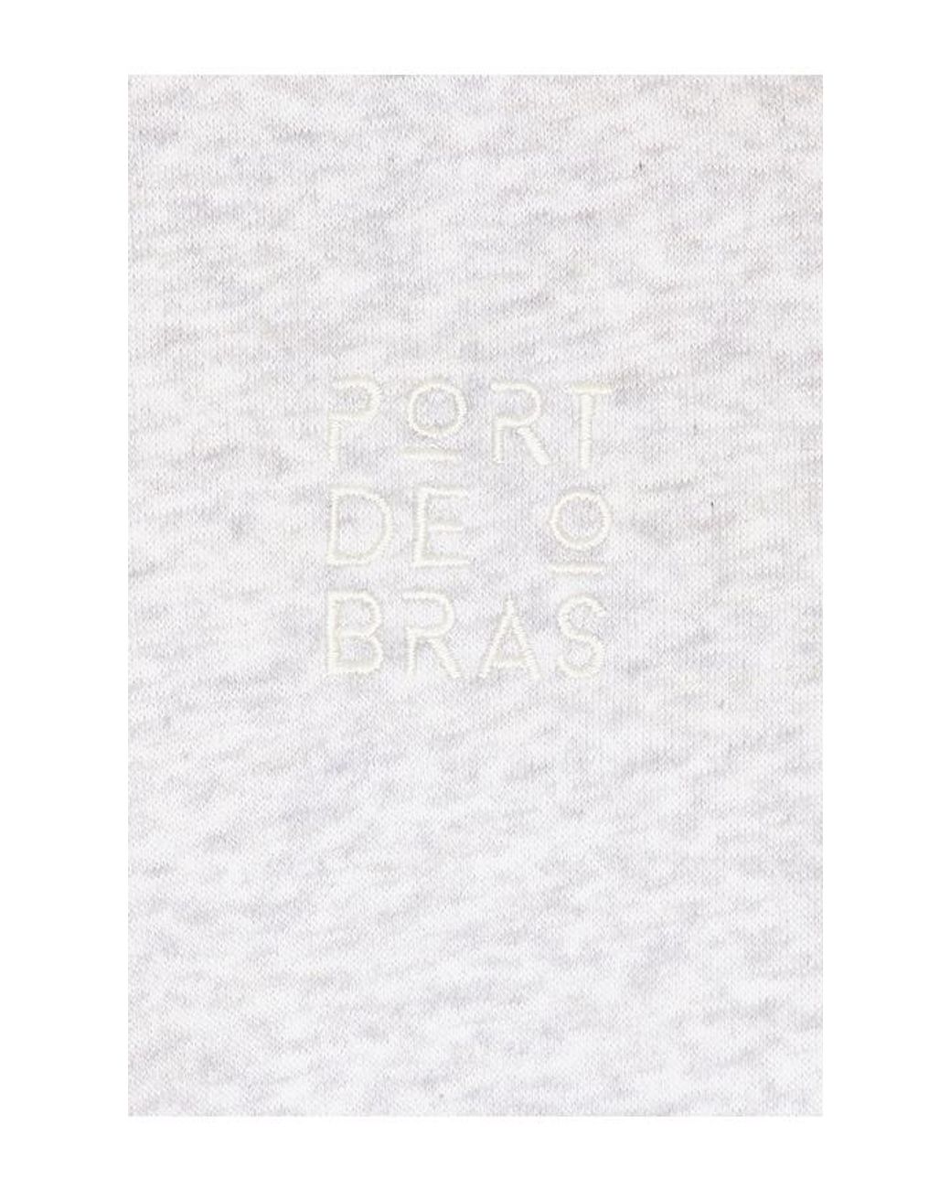 Jersey Sofia En Color Gris Claro Talla (También En Xl, Xs) PORT DE BRAS de color White