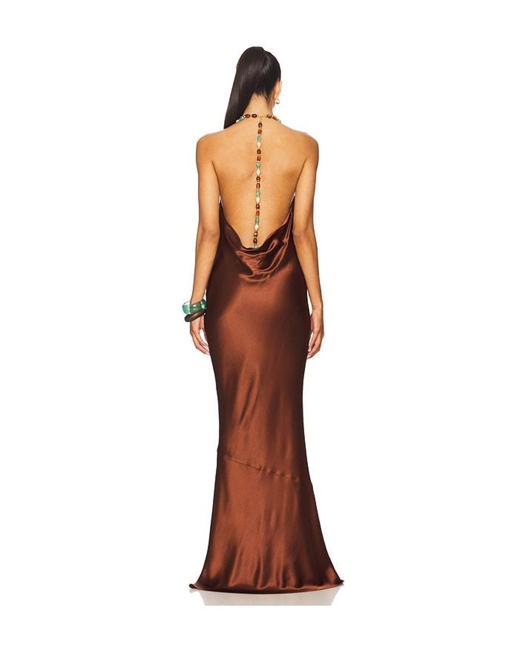 retroféte Brown Finley Dress