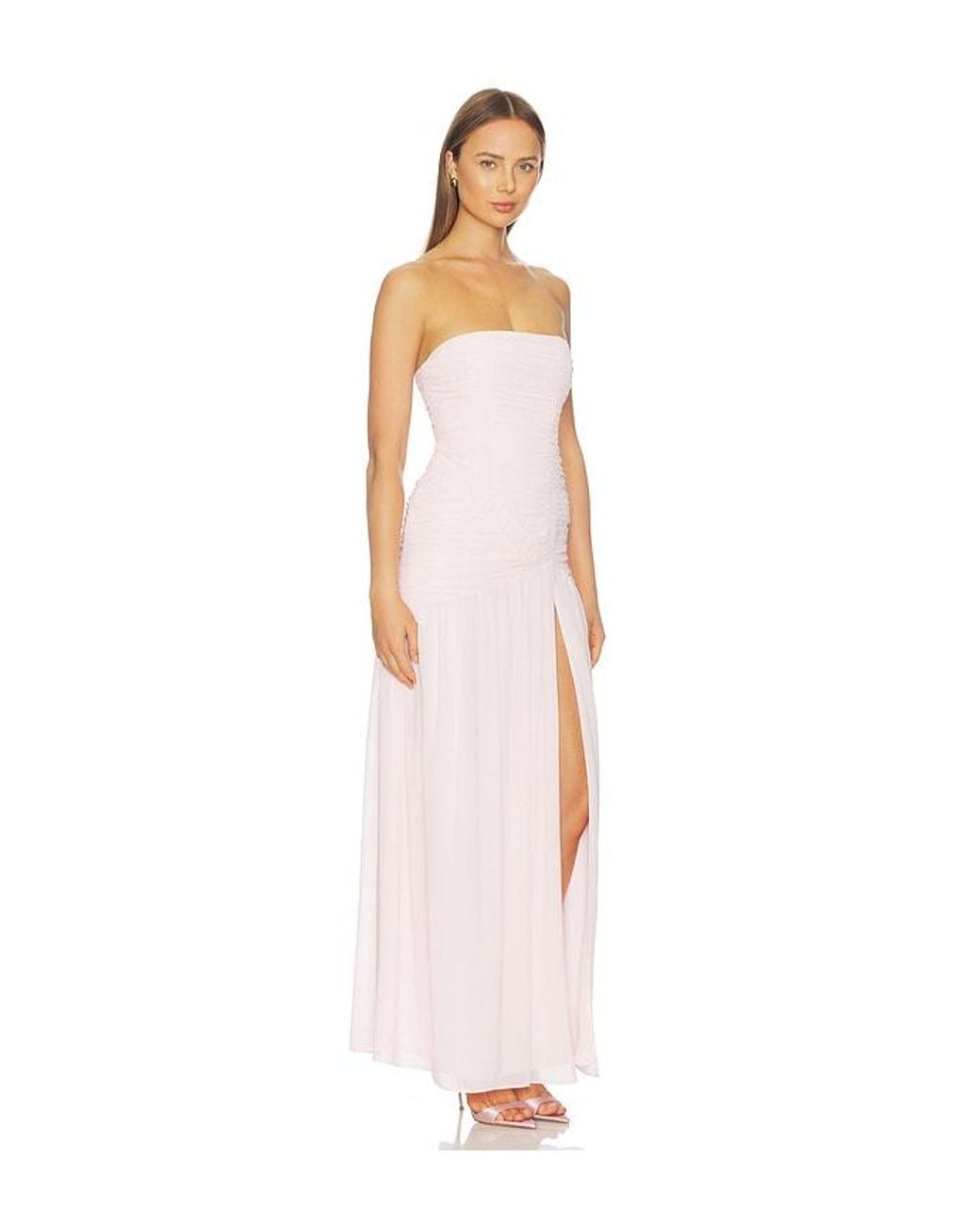 Lovers + Friends White Eve Gown