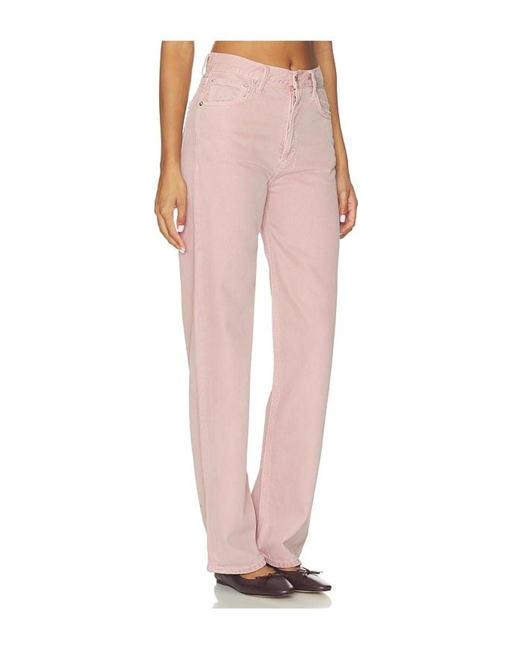Agolde Pink Ren Jean