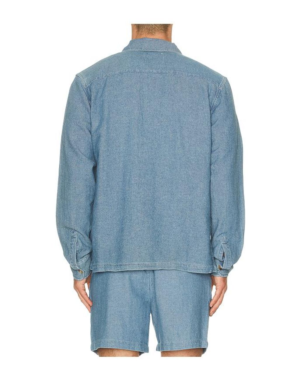 Rails Shirt Hayes in Blue für Herren