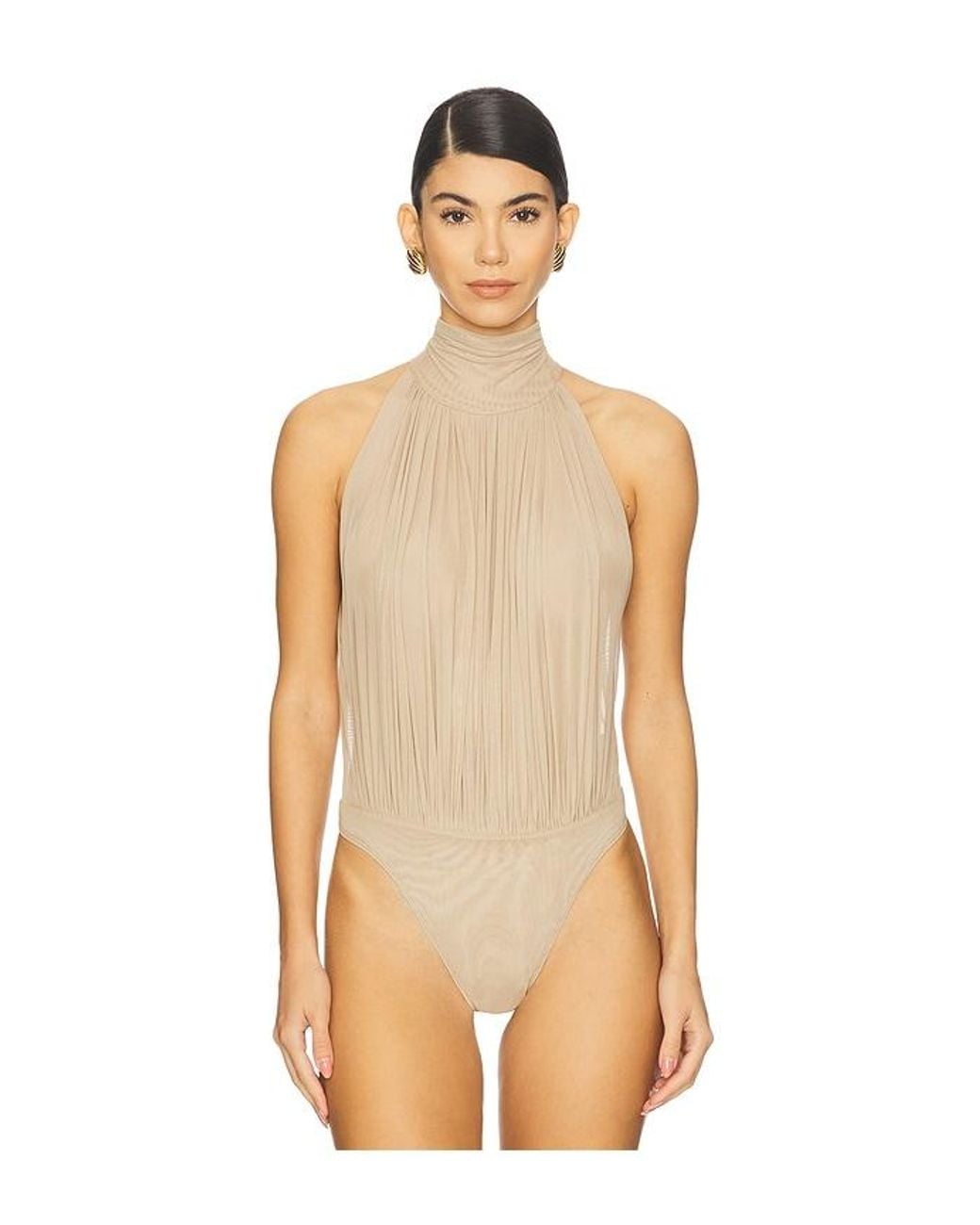 SER.O.YA Natural Isola Mesh Bodysuit