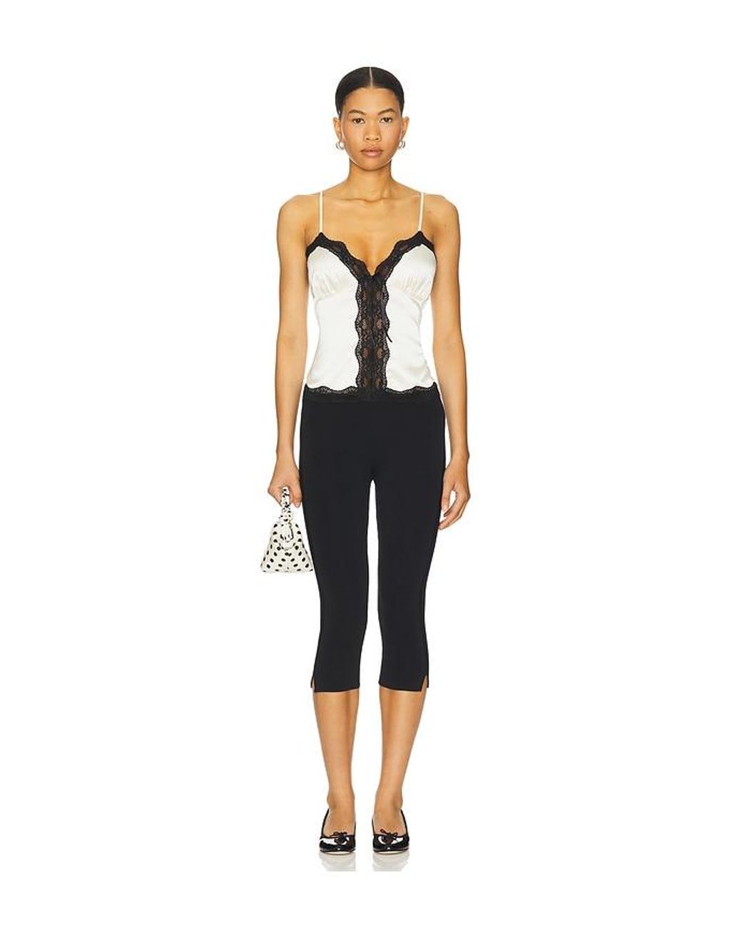 GUIZIO White Blair Top