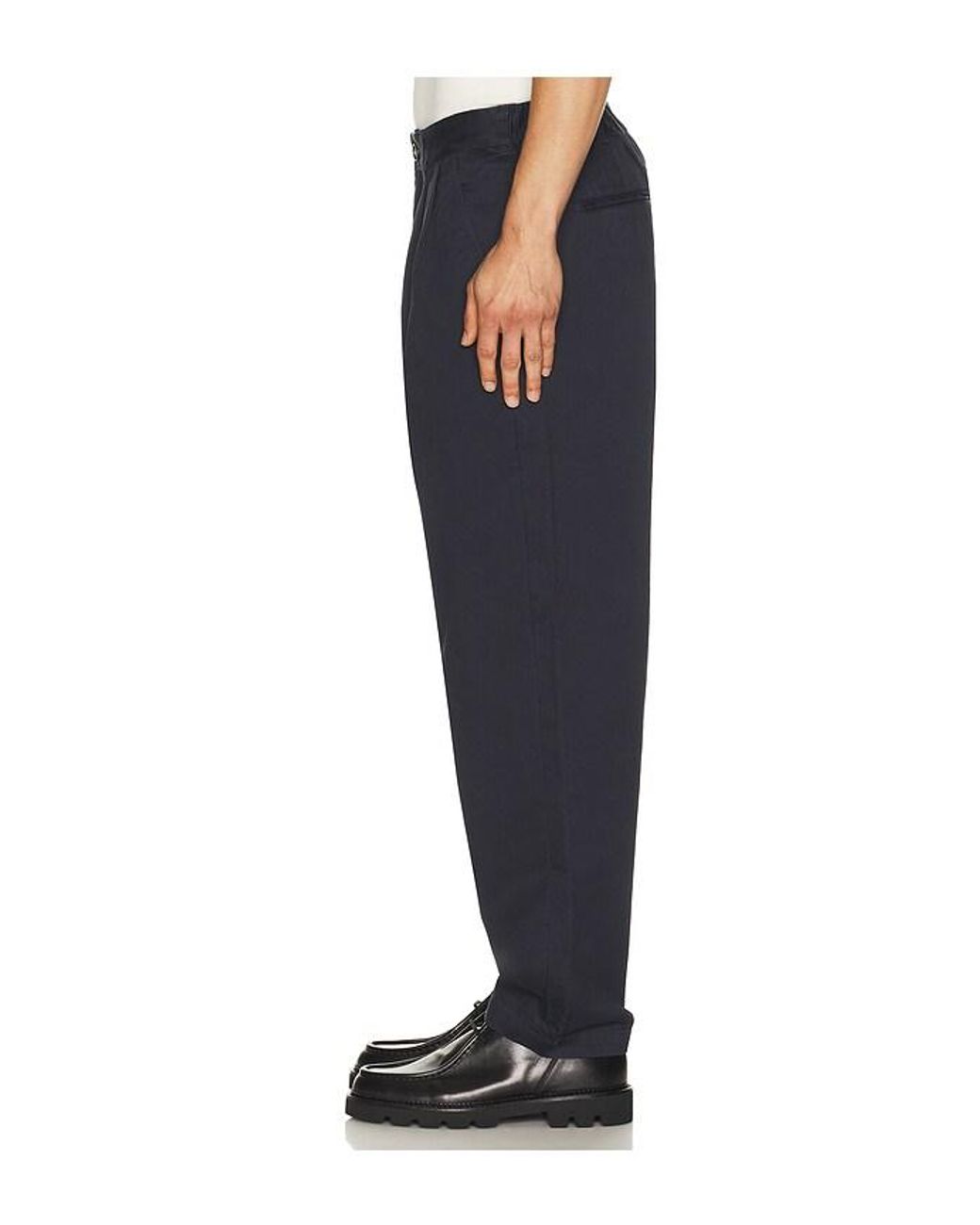 Barbour Black Yorklane Twill Trouser for men