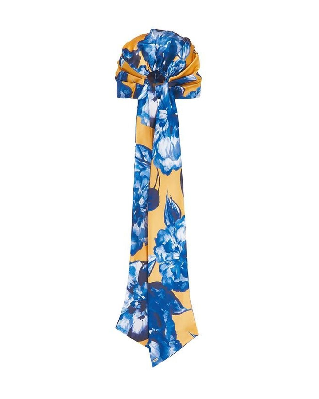 Eugenia Kim Blue Gigi Headscarf