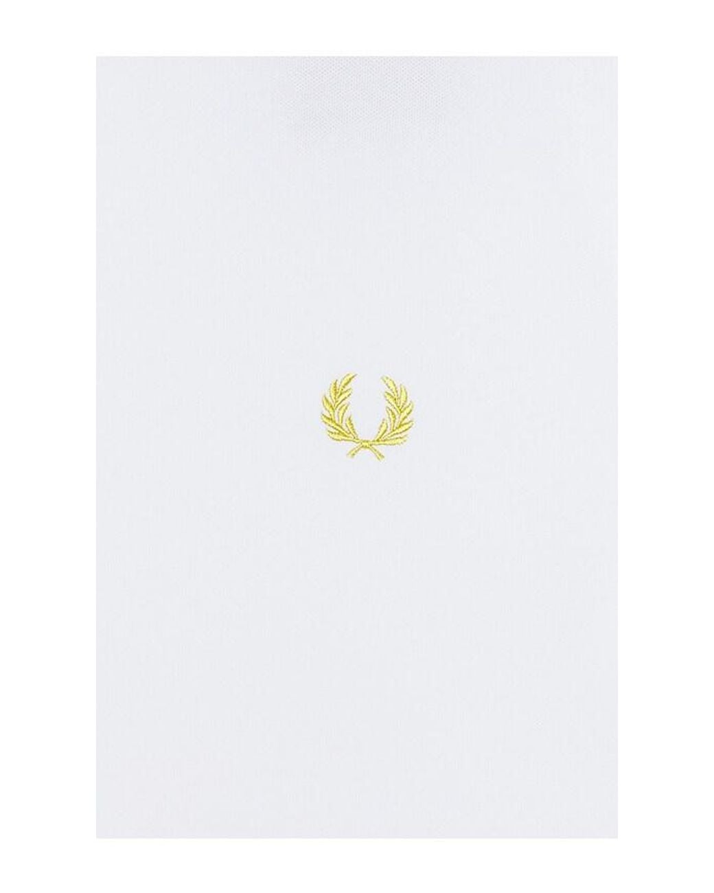 Fred Perry White Tennis T-Shirt for men