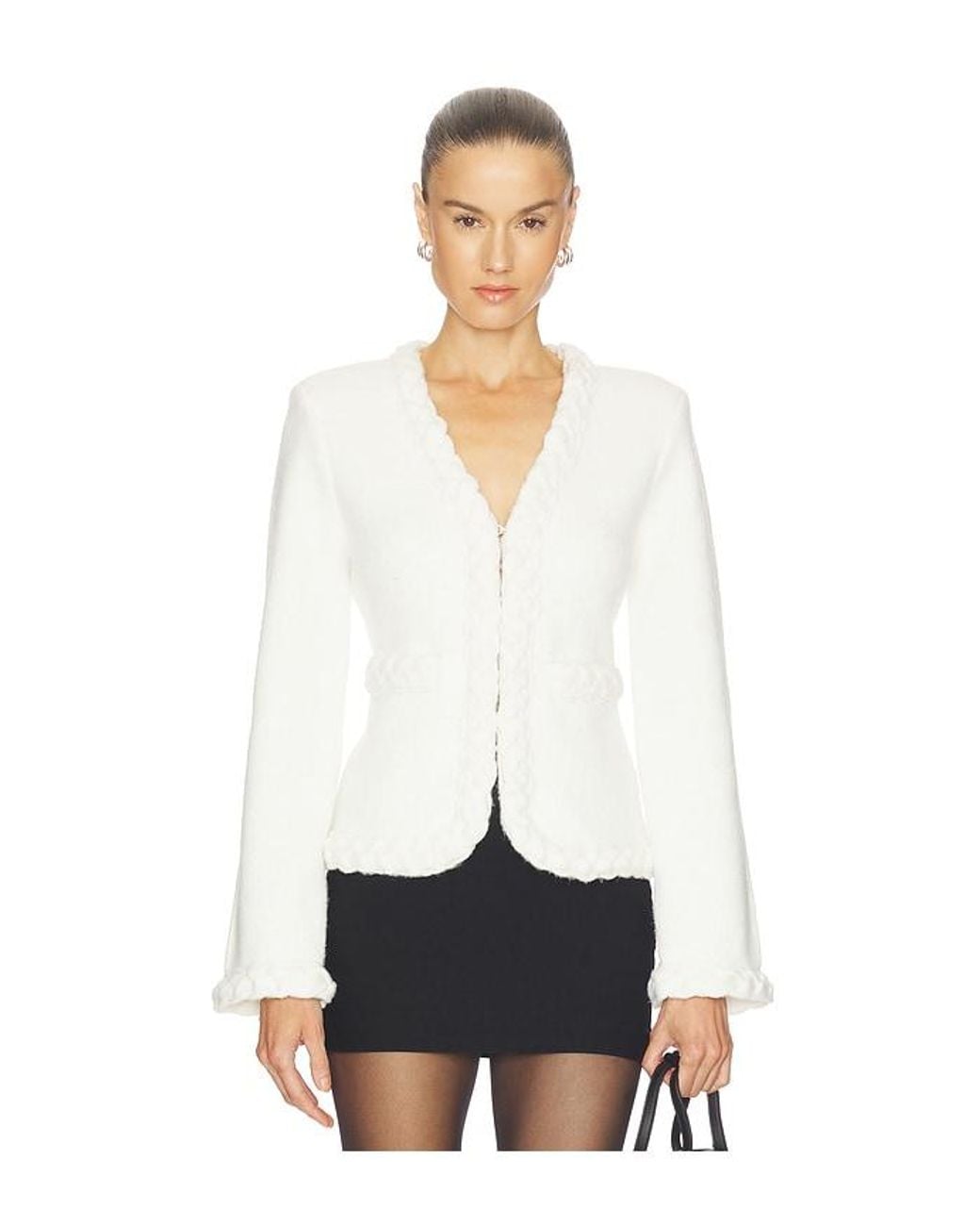 MAJORELLE White Kiella Cardigan