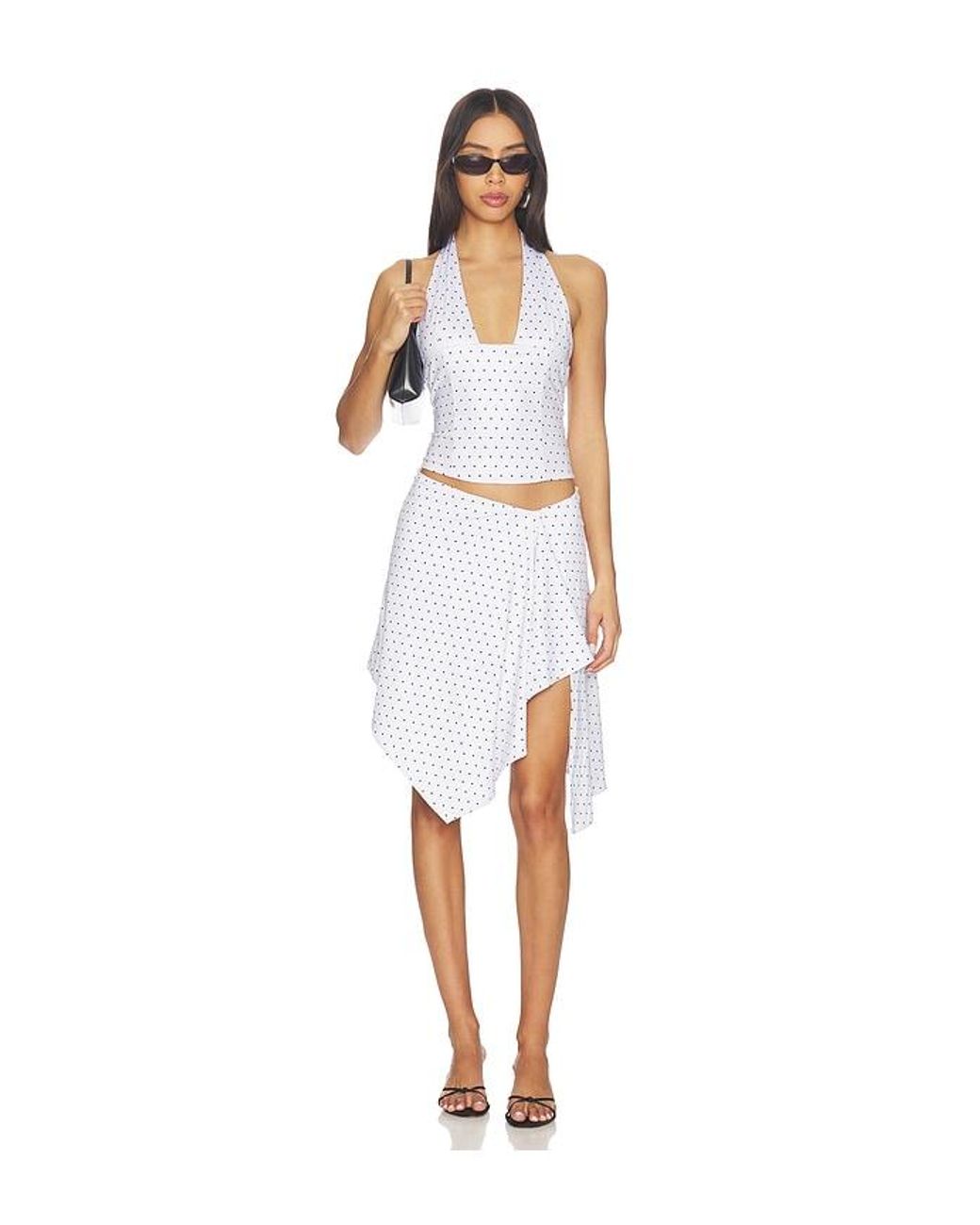 Amelie Teje White Bobbi Skirt