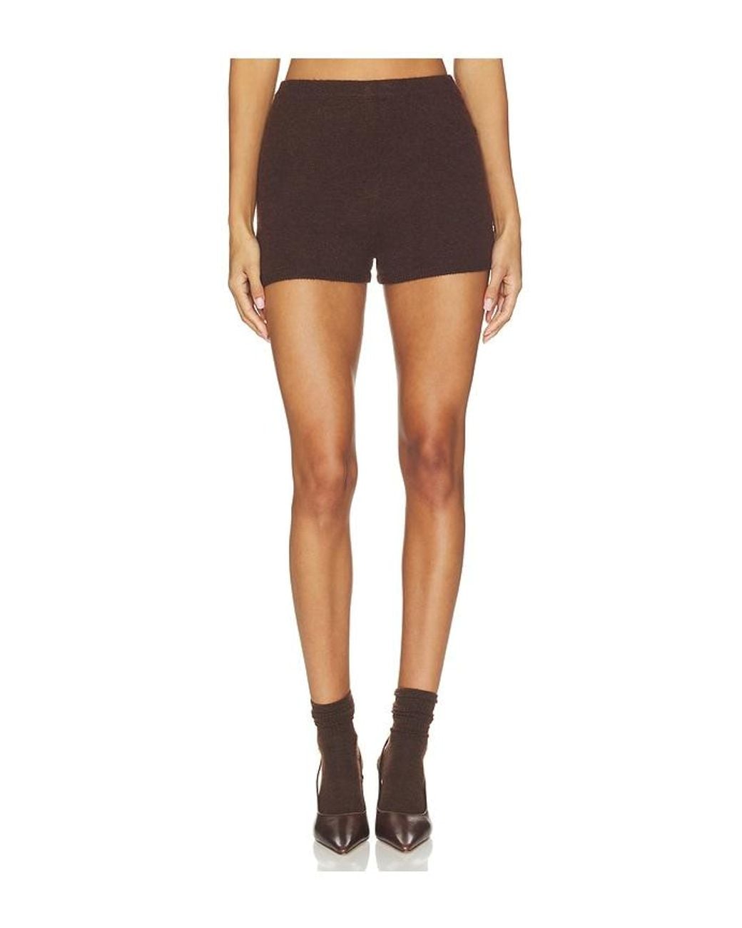 W. Cashmere Black Gracie Shorts