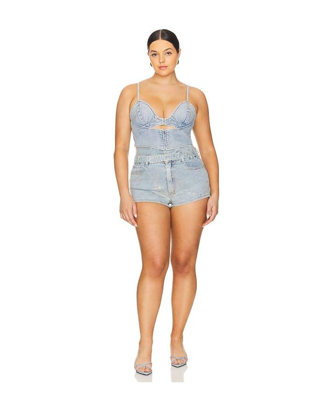 AFRM Blue Sheyla Shorts