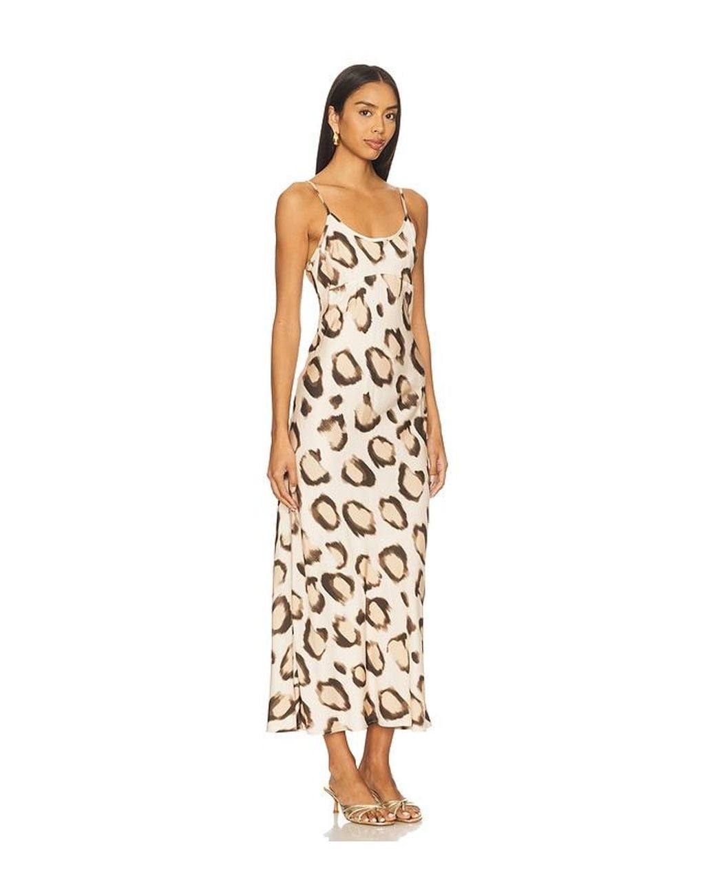 LNA White Josie Slip Dress