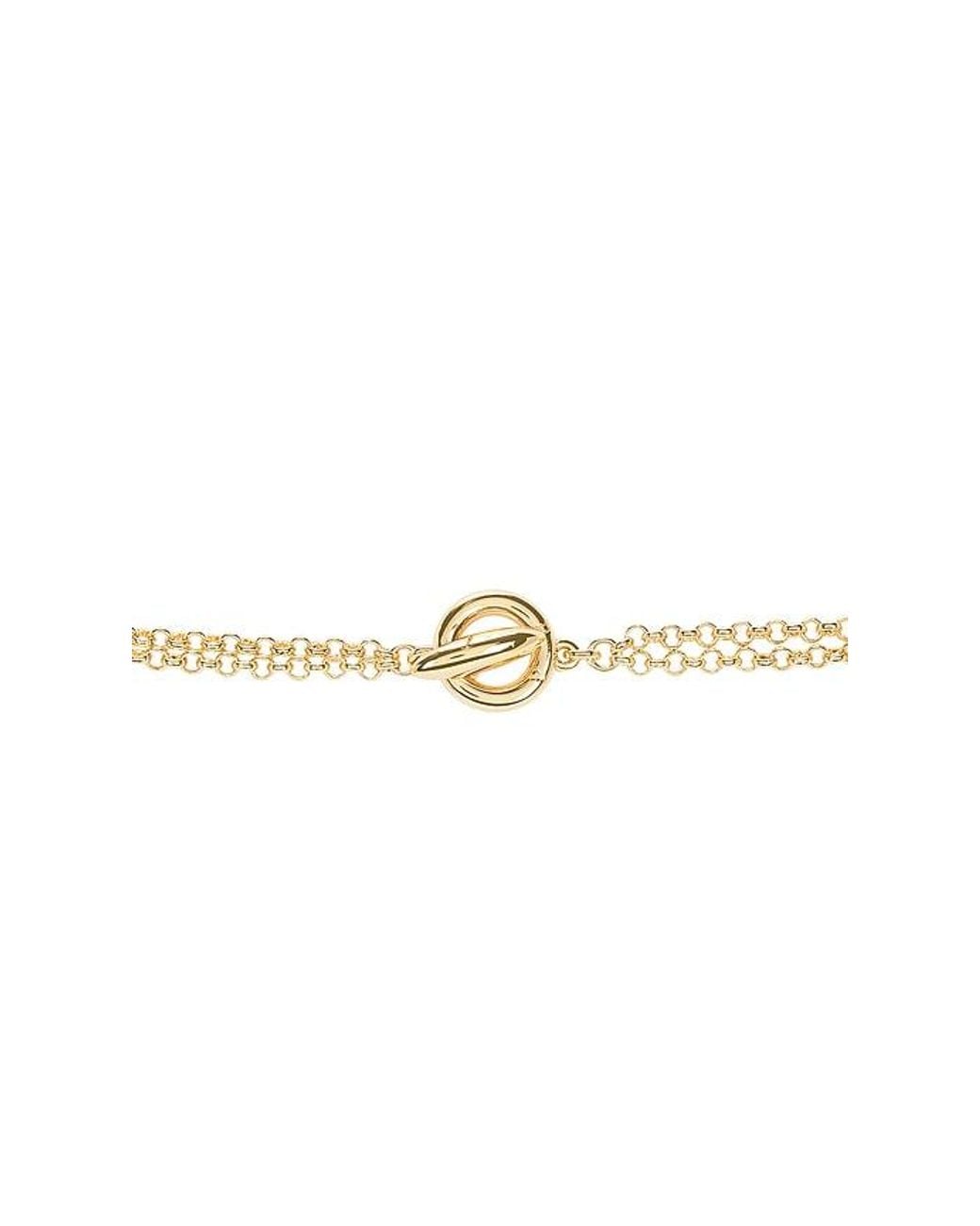 Roxanne Assoulin White The Puffy Initial Necklace