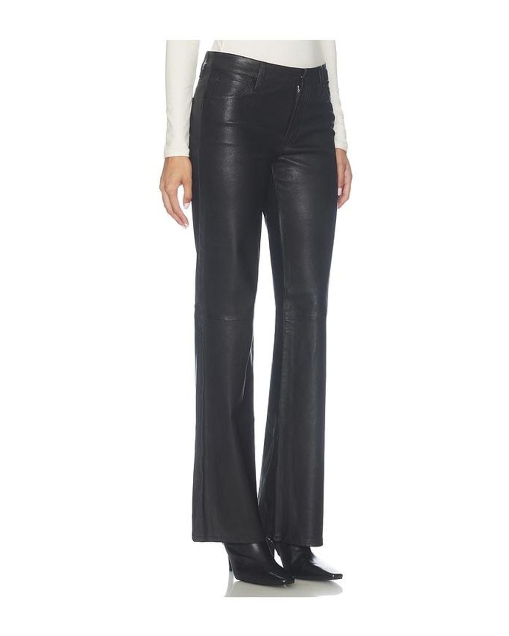 FRAME Blue The Leather Rodeo Pant