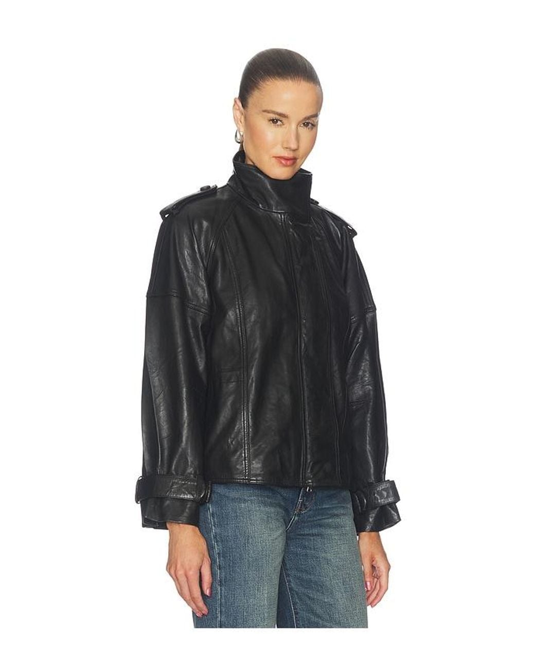 AllSaints Black Serne Jacket