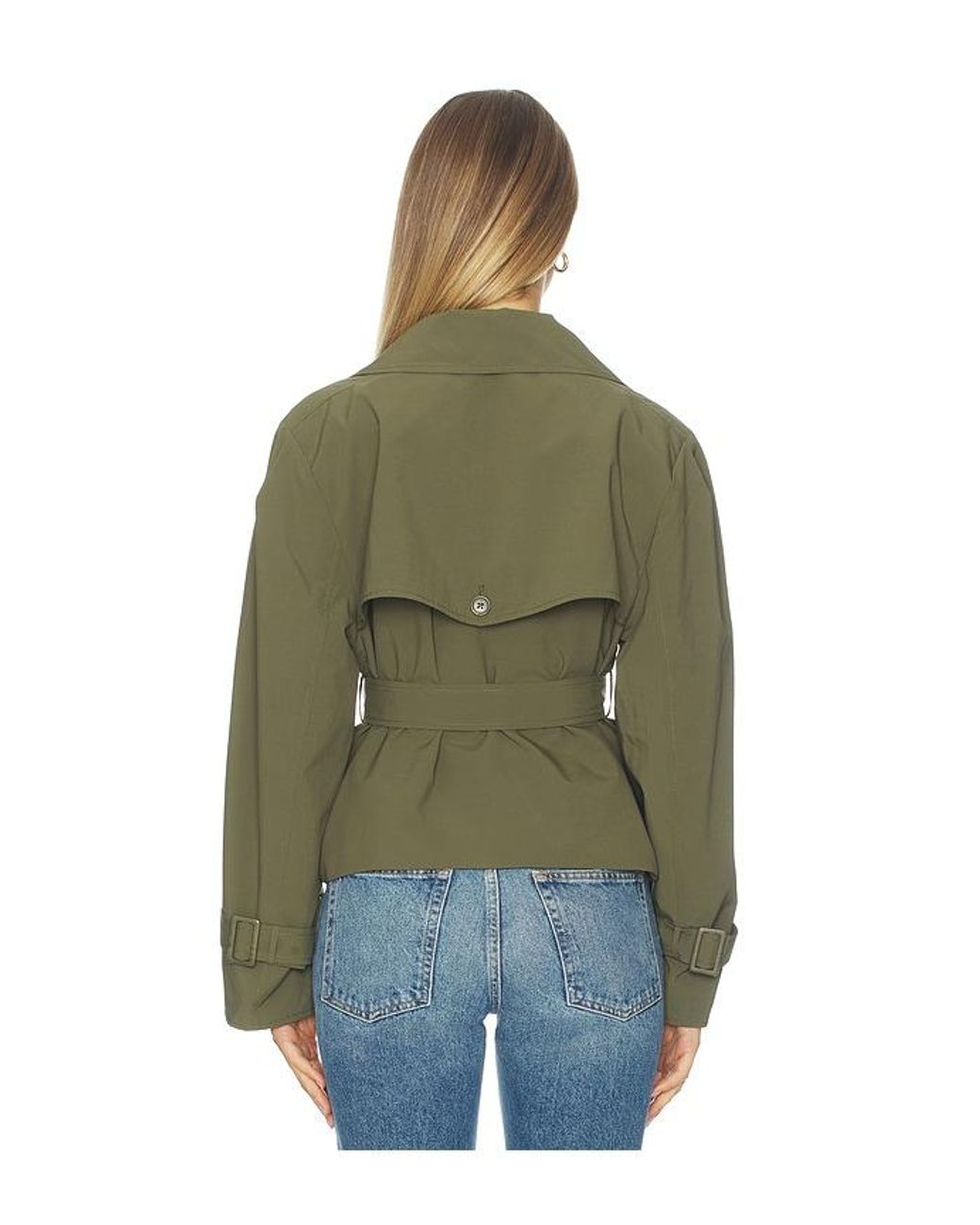 Lamarque Green X Revolve Quinn Trenchcoat