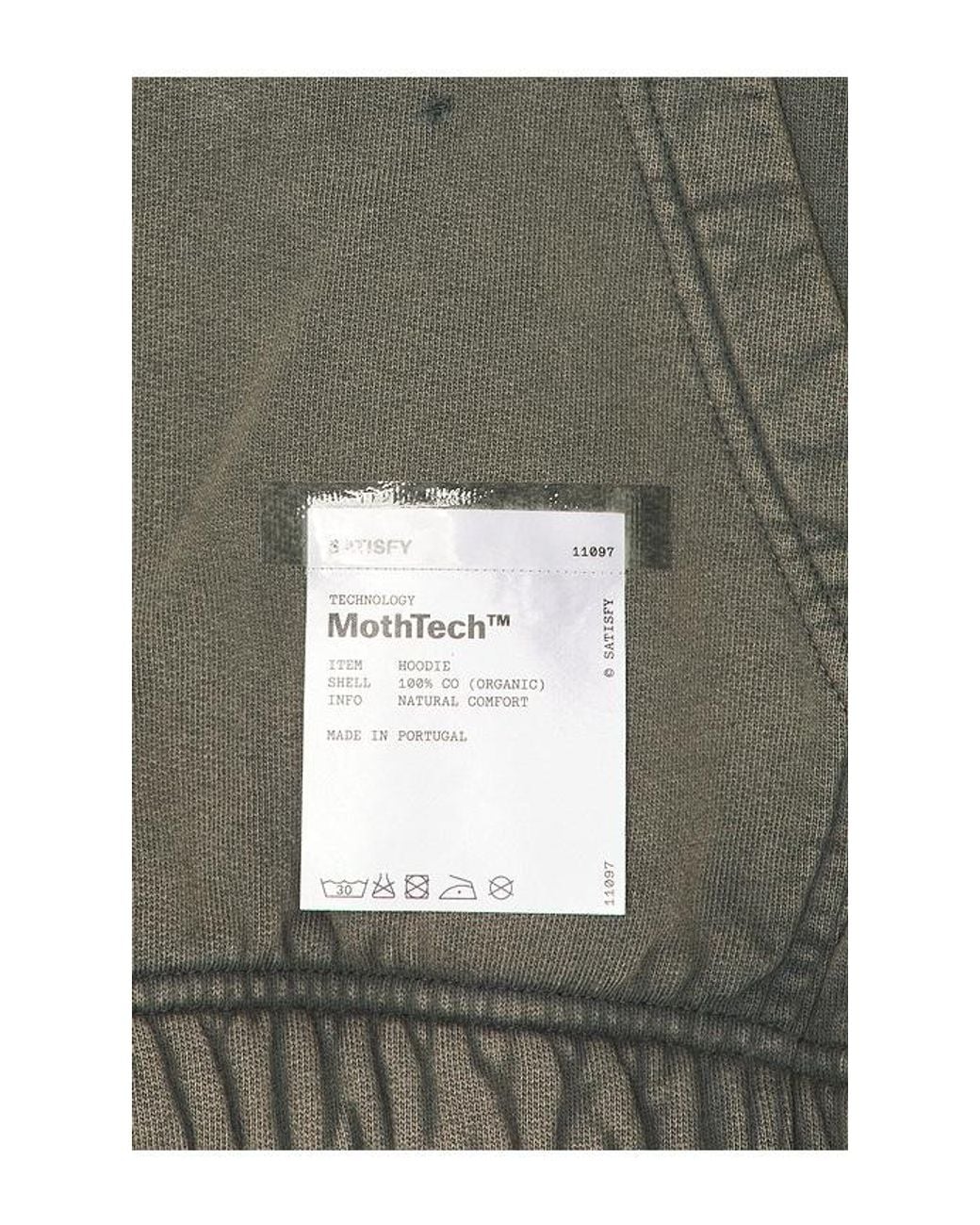 Satisfy Sweatshirt Mothtech in Gray für Herren