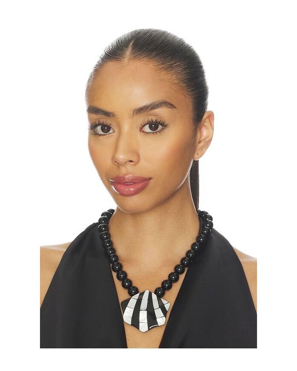Julietta Black Maris Necklace