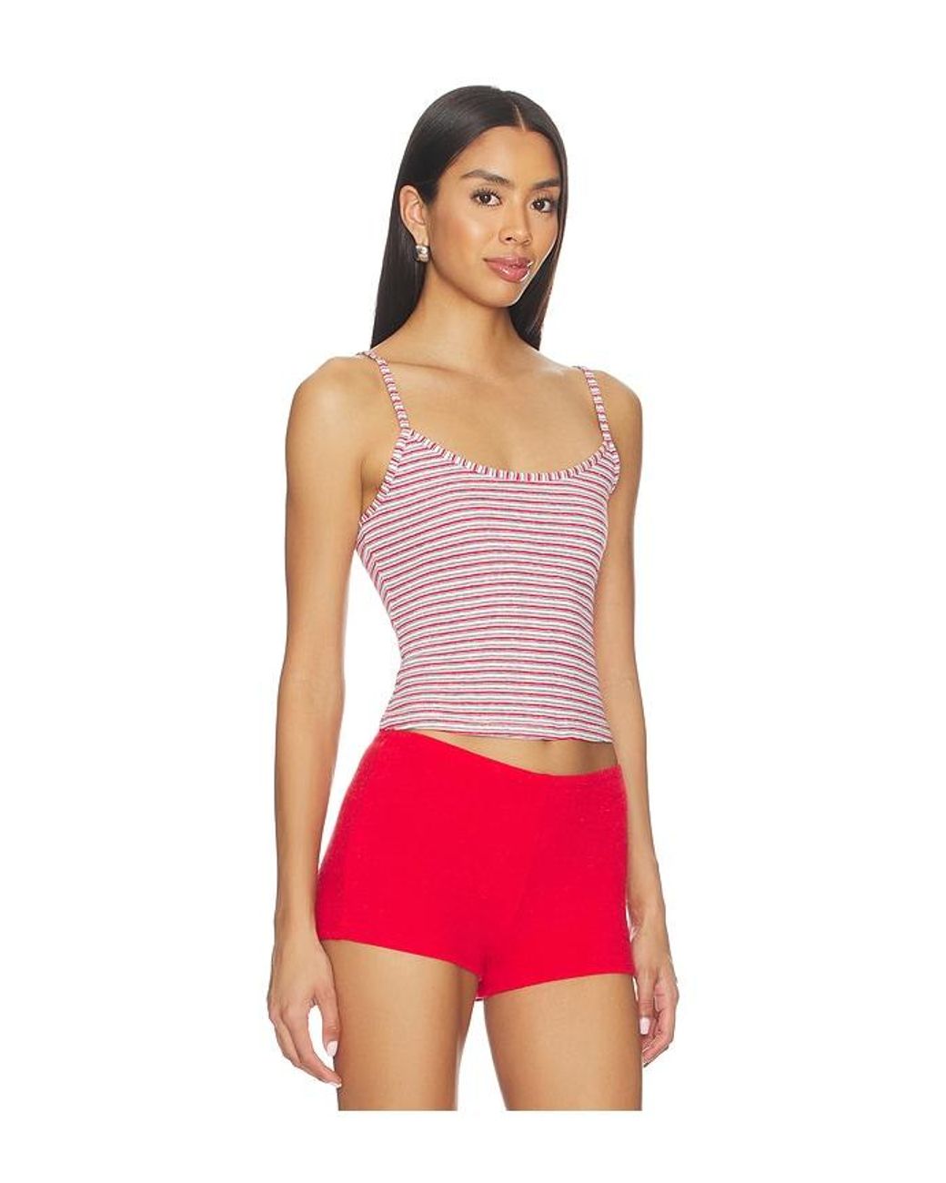 Fait Par Foutch Red Karina Tank Top