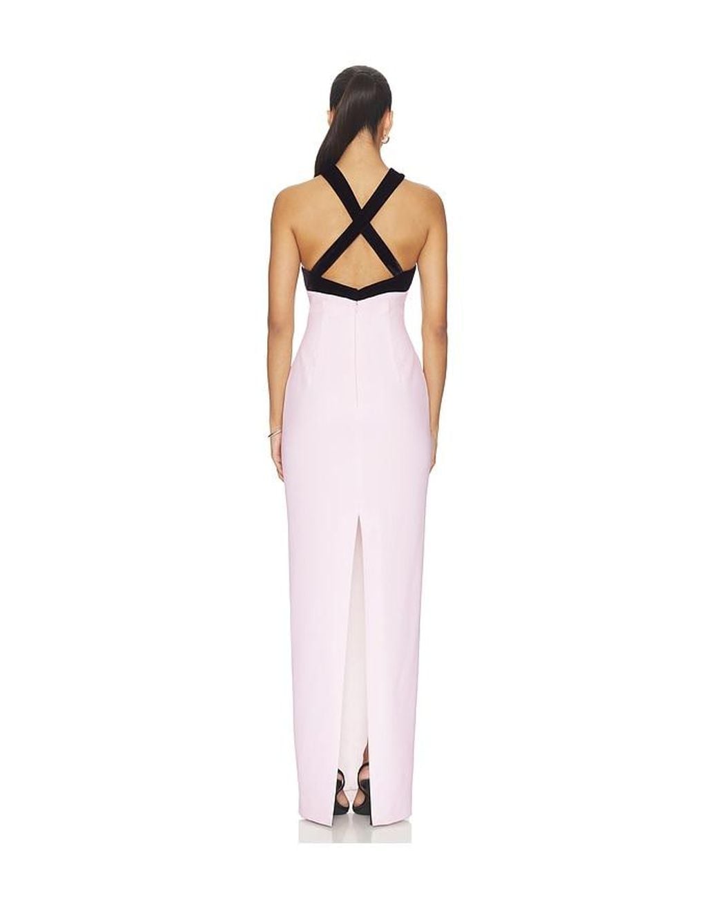 SAU LEE White Eloise Gown